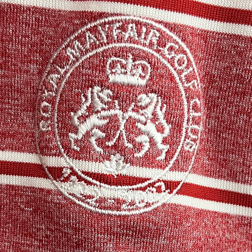 CUTTER & BUCK Golf Polo Shirt Royal Mayfair Golf Club Commemorative 1922-2022 - Picture 12 of 14